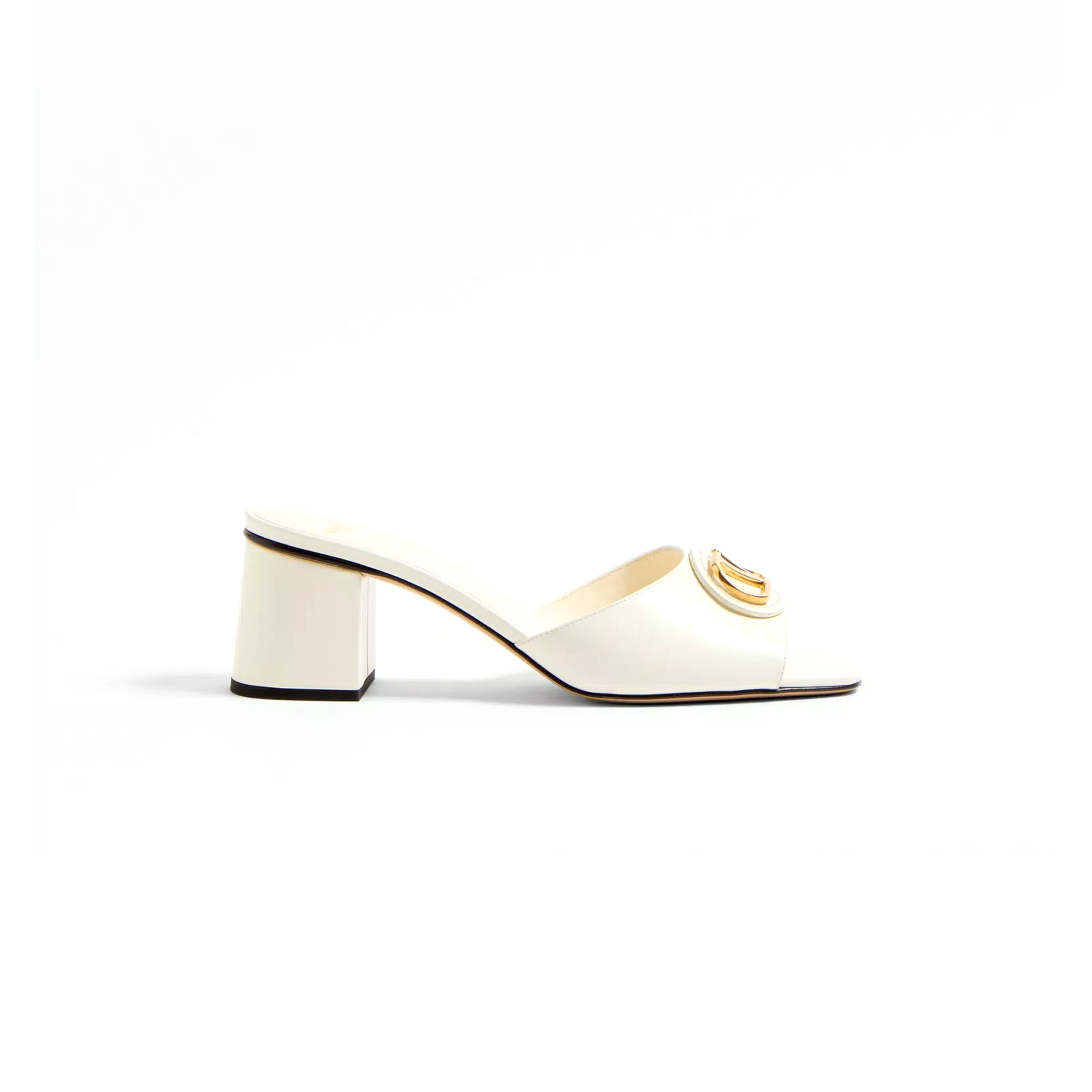 VALENTINO VLOGO SIGNATURE SLIDE SANDAL IN CALFSKIN 60MM 6W0S0MH7DSH_098 VALENTINO VLOGO SIGNATURE SLIDE SANDAL IN CALFSKIN 60MM 6W0S0MH7DSH_098